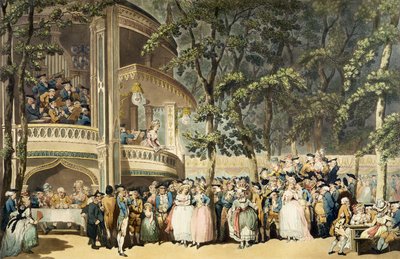 Vauxhall Gardens by English School